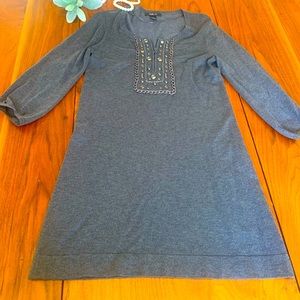 Style & Co. - gray sweater dress.